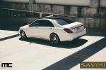 Mercedes-Benz S63 AMG with Savini Wheels 2014 года